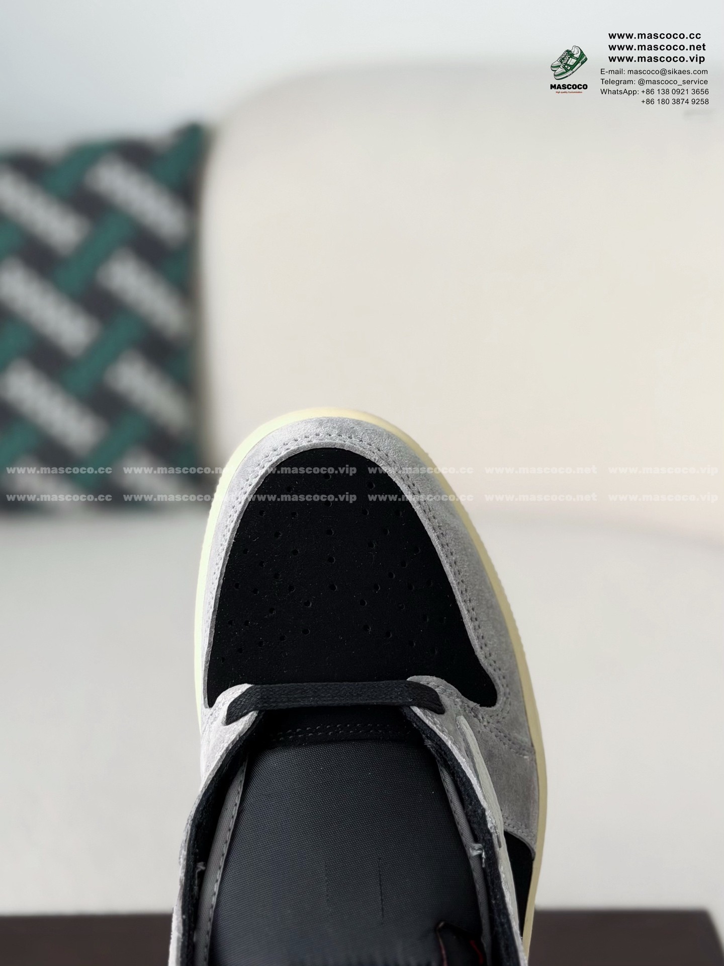 「#6442」Nike AirJordan1 x TravisScott AJ Low - Image 9