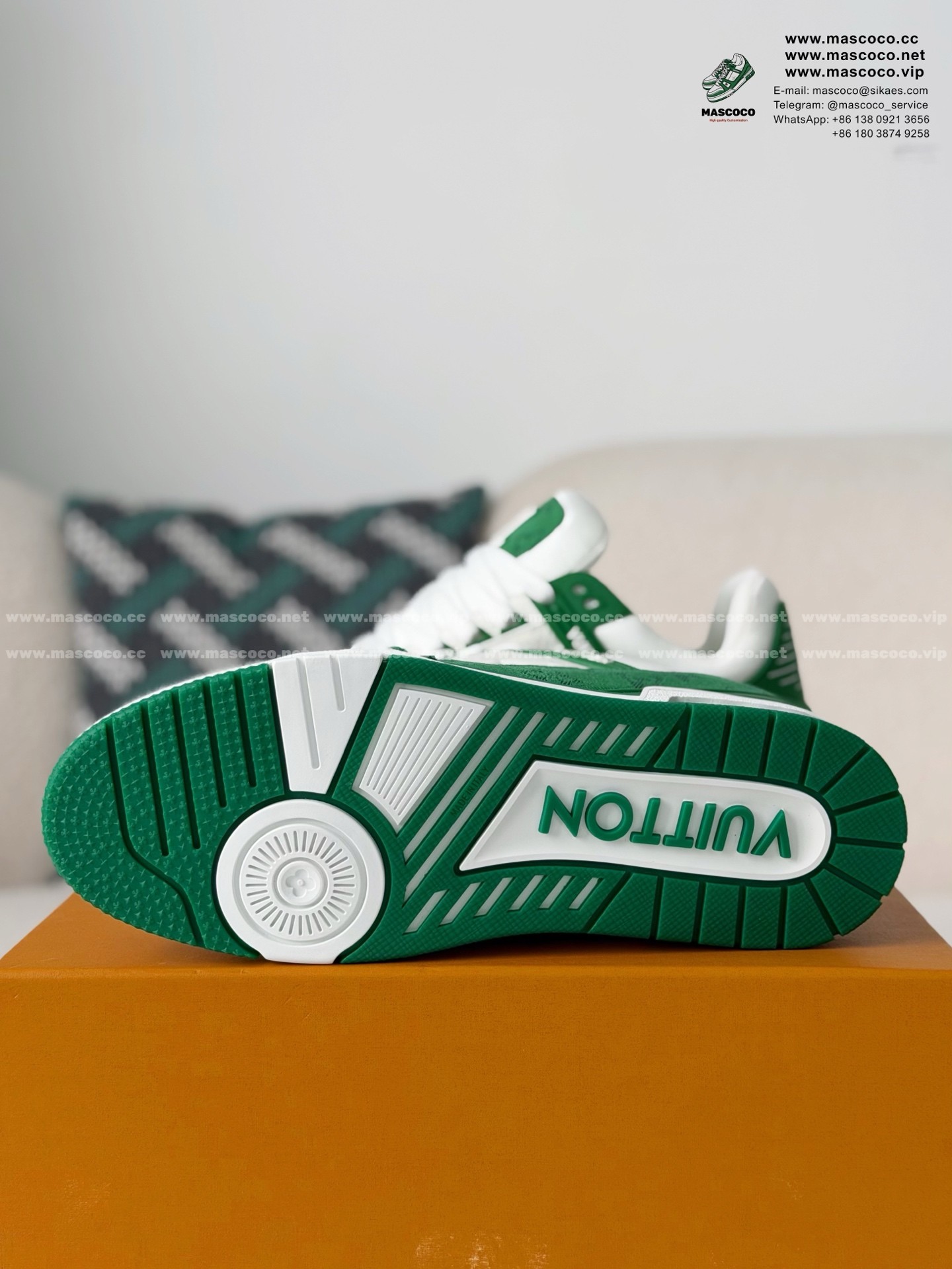 「#71」LOUIS VUITTON TRAINER Sneakers - Image 5