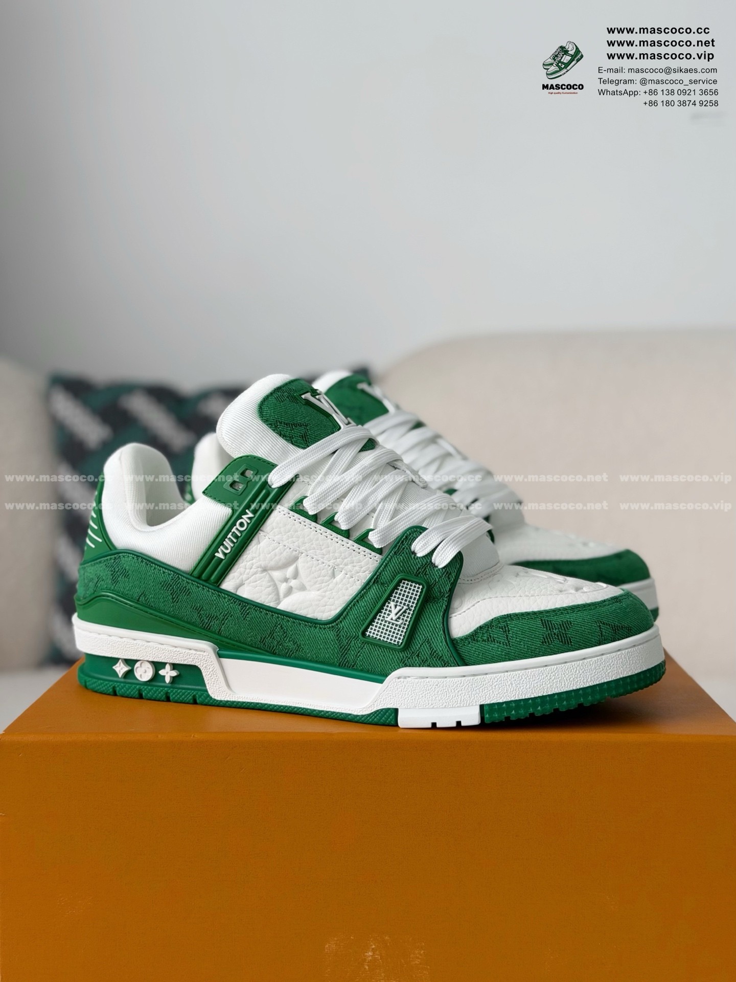 「#71」LOUIS VUITTON TRAINER Sneakers - Image 2