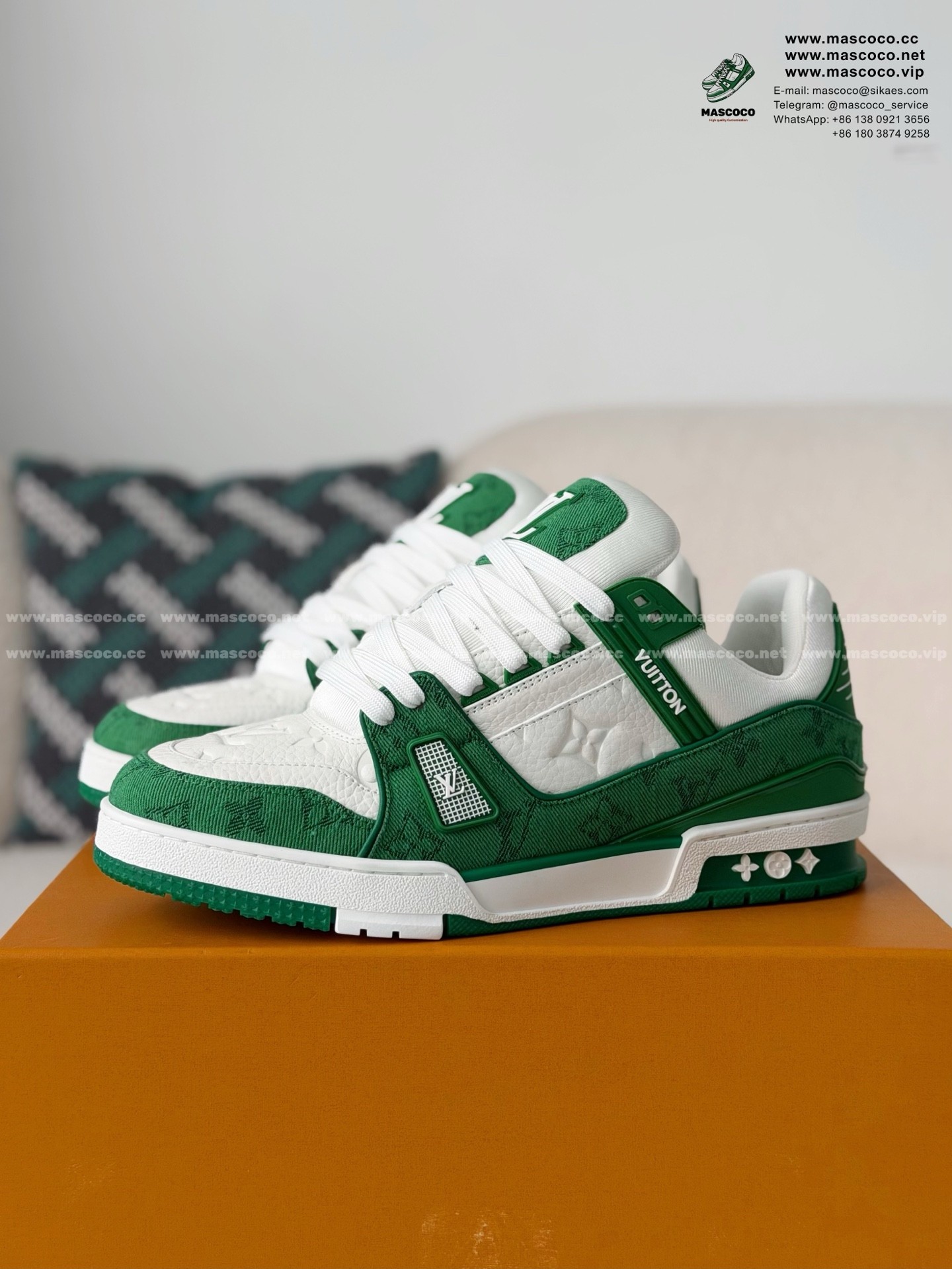 「#71」LOUIS VUITTON TRAINER Sneakers