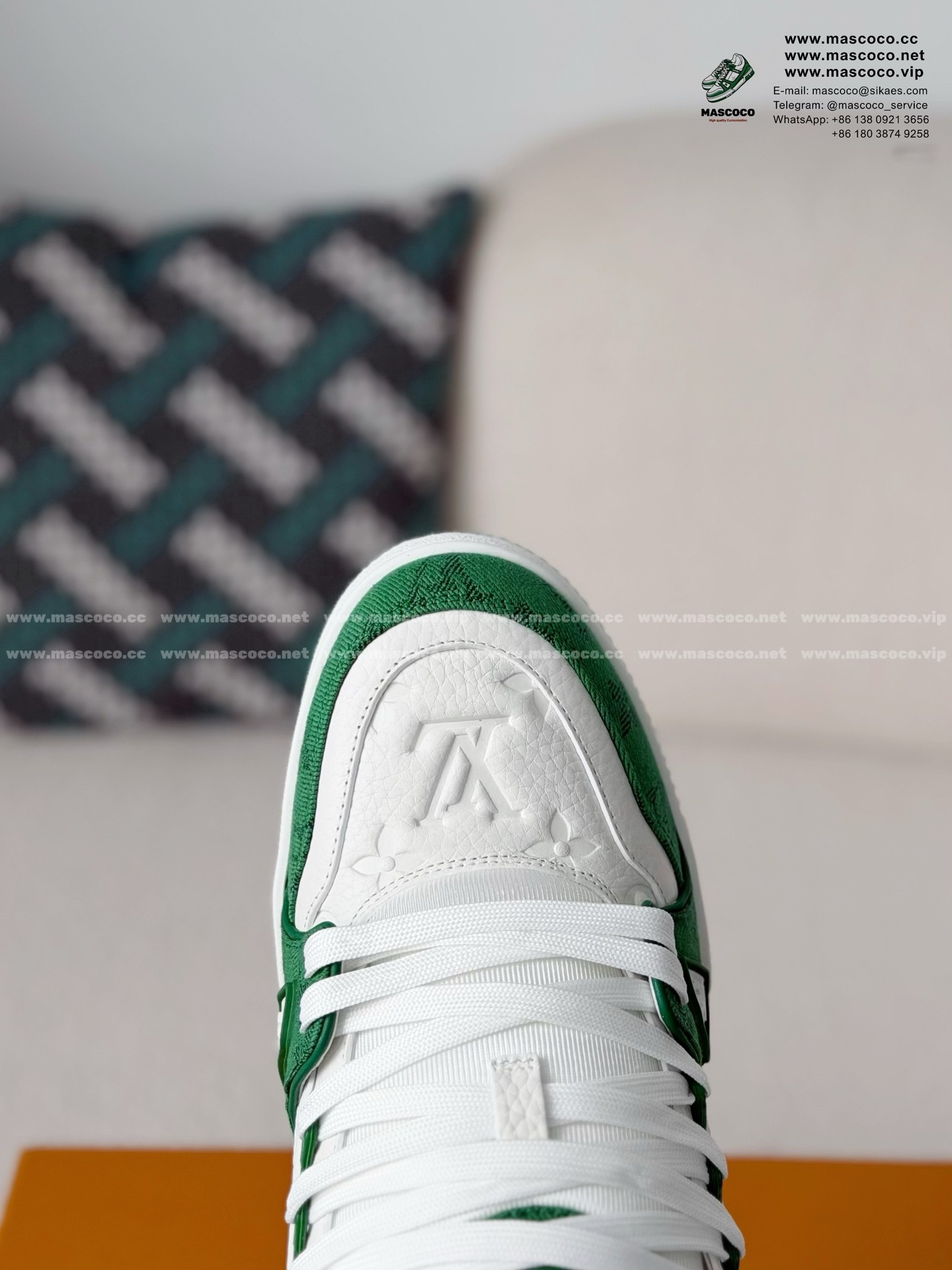 「#71」LOUIS VUITTON TRAINER Sneakers - Image 9