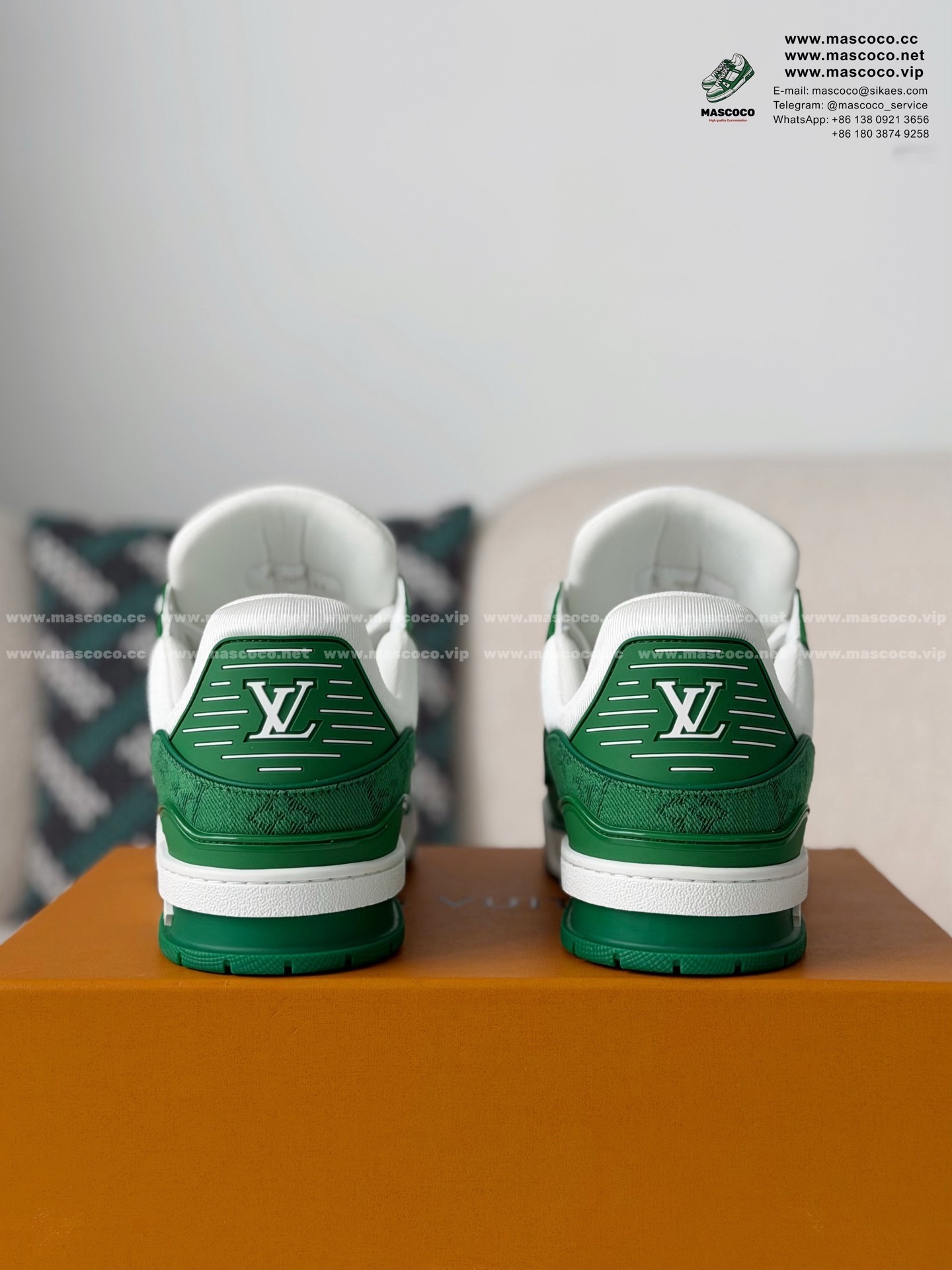 「#71」LOUIS VUITTON TRAINER Sneakers - Image 3