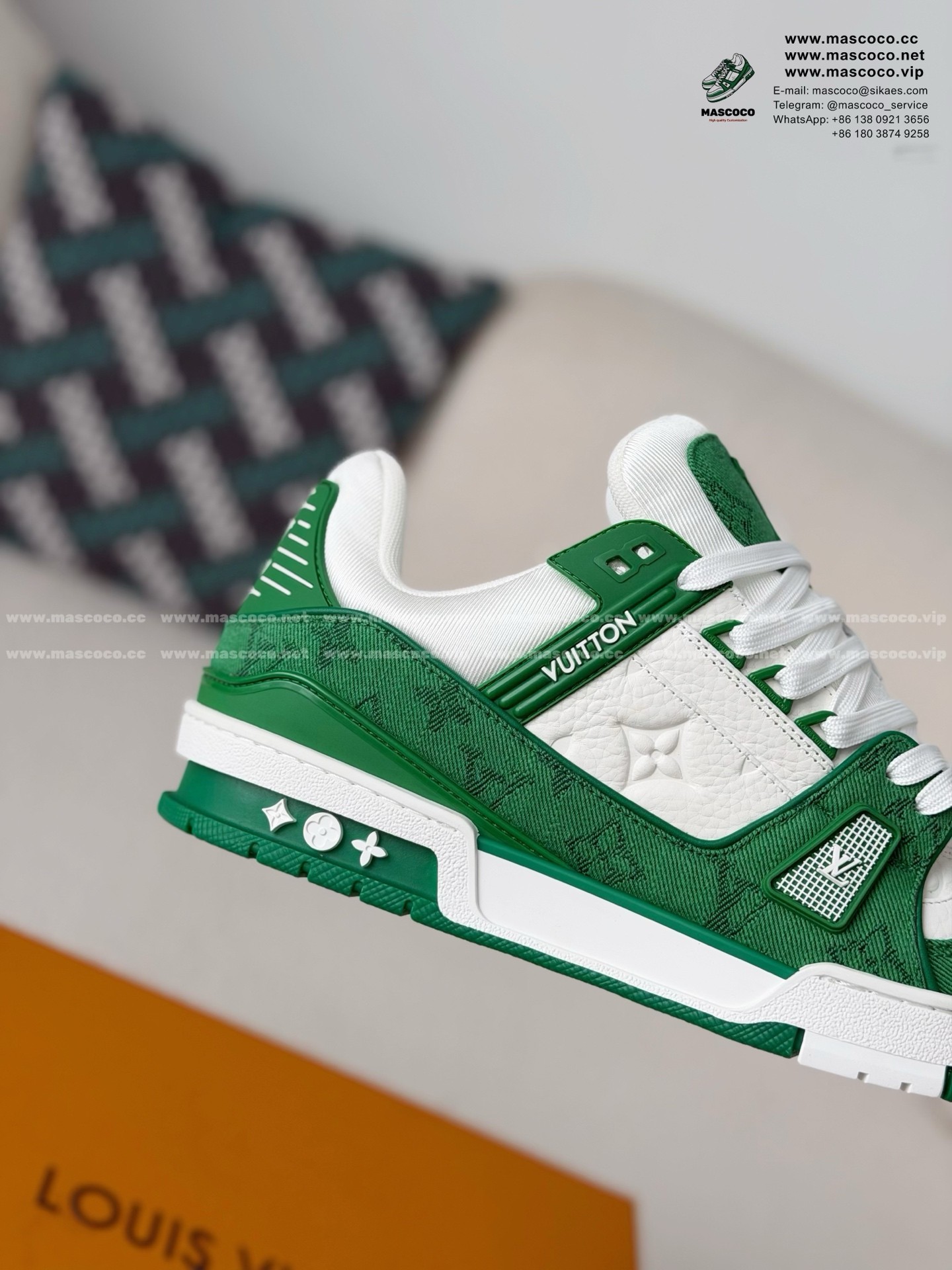 「#71」LOUIS VUITTON TRAINER Sneakers - Image 7