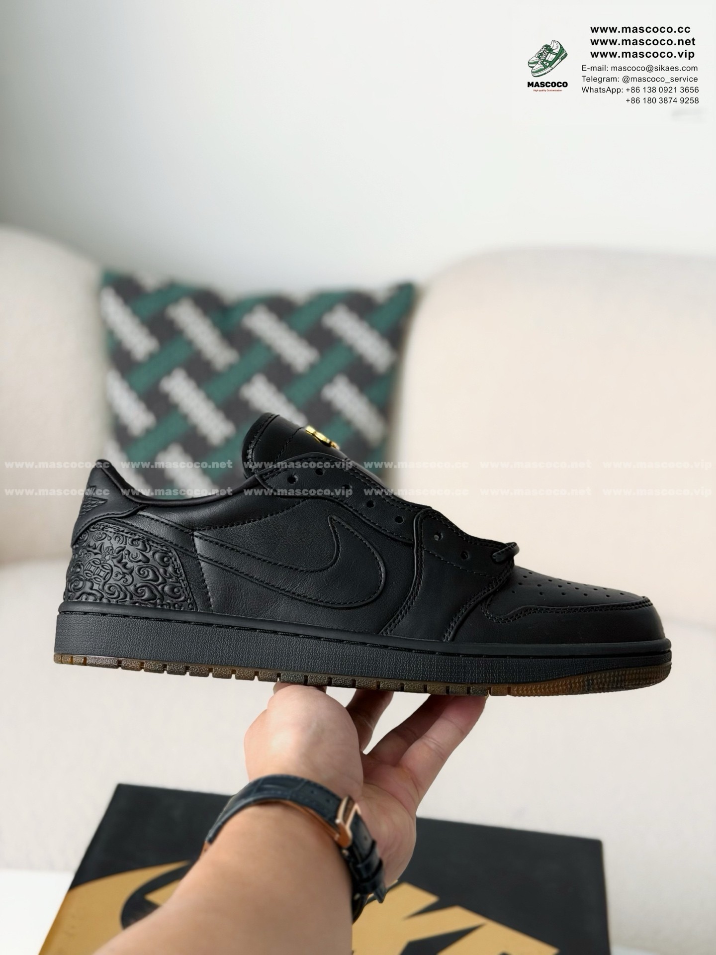 「#6460」Jordan Air Jordan 1 Retro OG "Xuan Wu" Sneaker - Image 6
