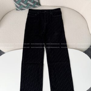 「#6495」DIOR FW24 COTTON BLEND DENIM TROUSERS
