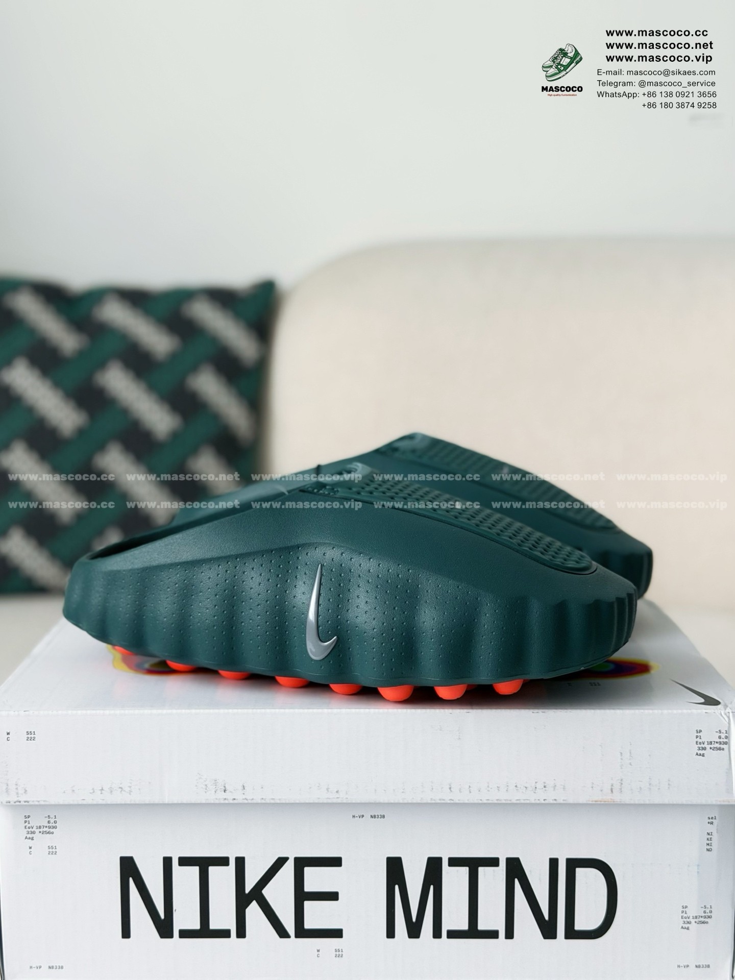「#6529」Nike Mind 001 Recovery Slide Closed-Toe Slippers (We recommend choosing one size larger.) - Image 2