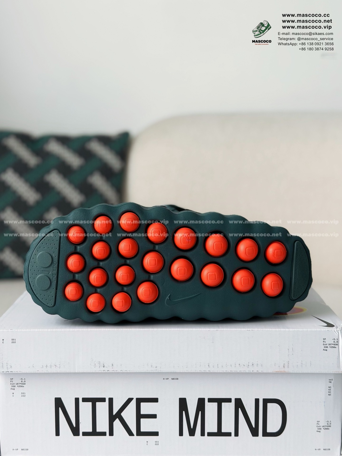「#6529」Nike Mind 001 Recovery Slide Closed-Toe Slippers (We recommend choosing one size larger.) - Image 5