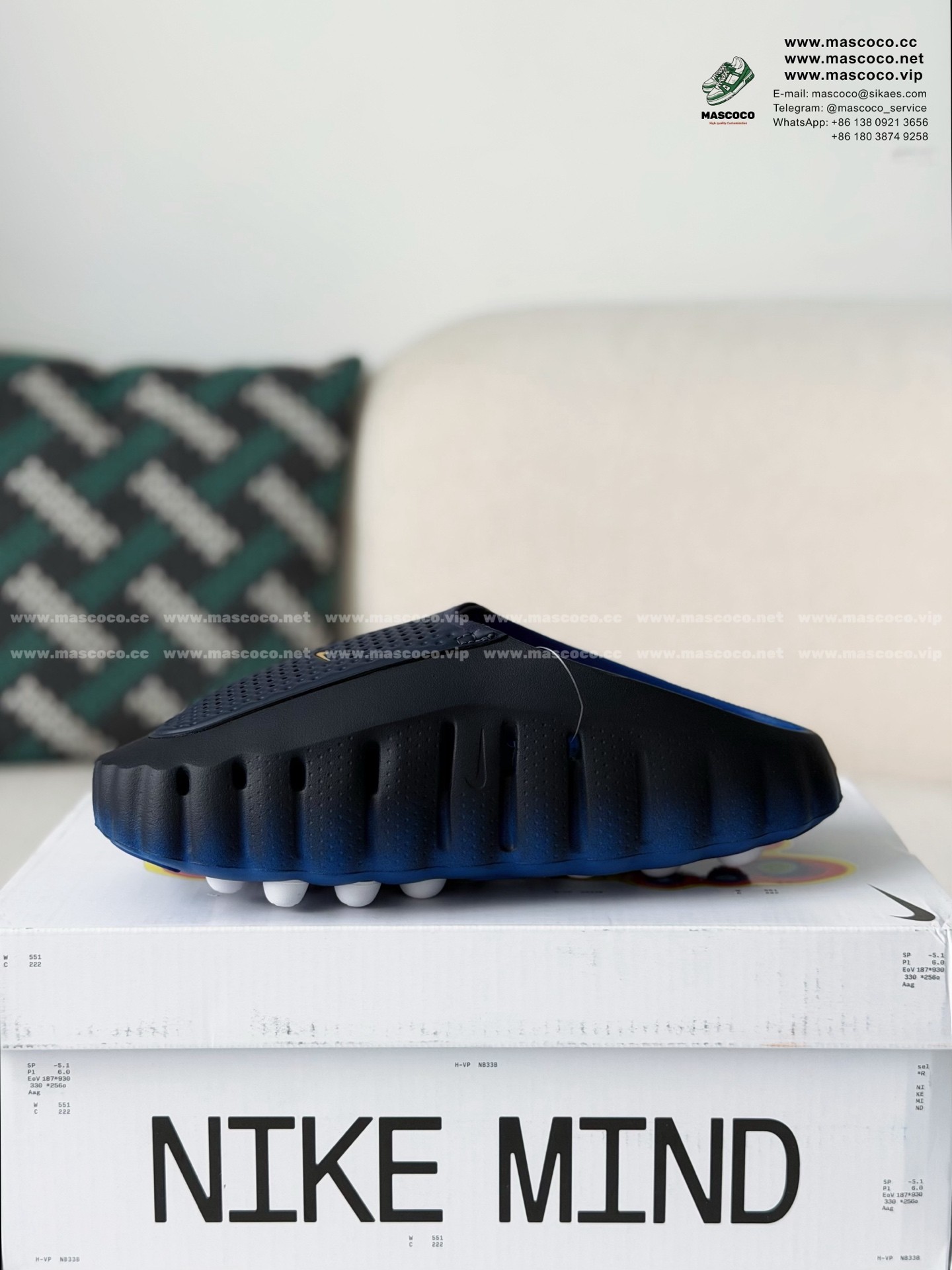 「#6530」Nike Mind 001 Recovery Slide Closed-Toe Slippers (We recommend choosing one size larger.) - Image 4