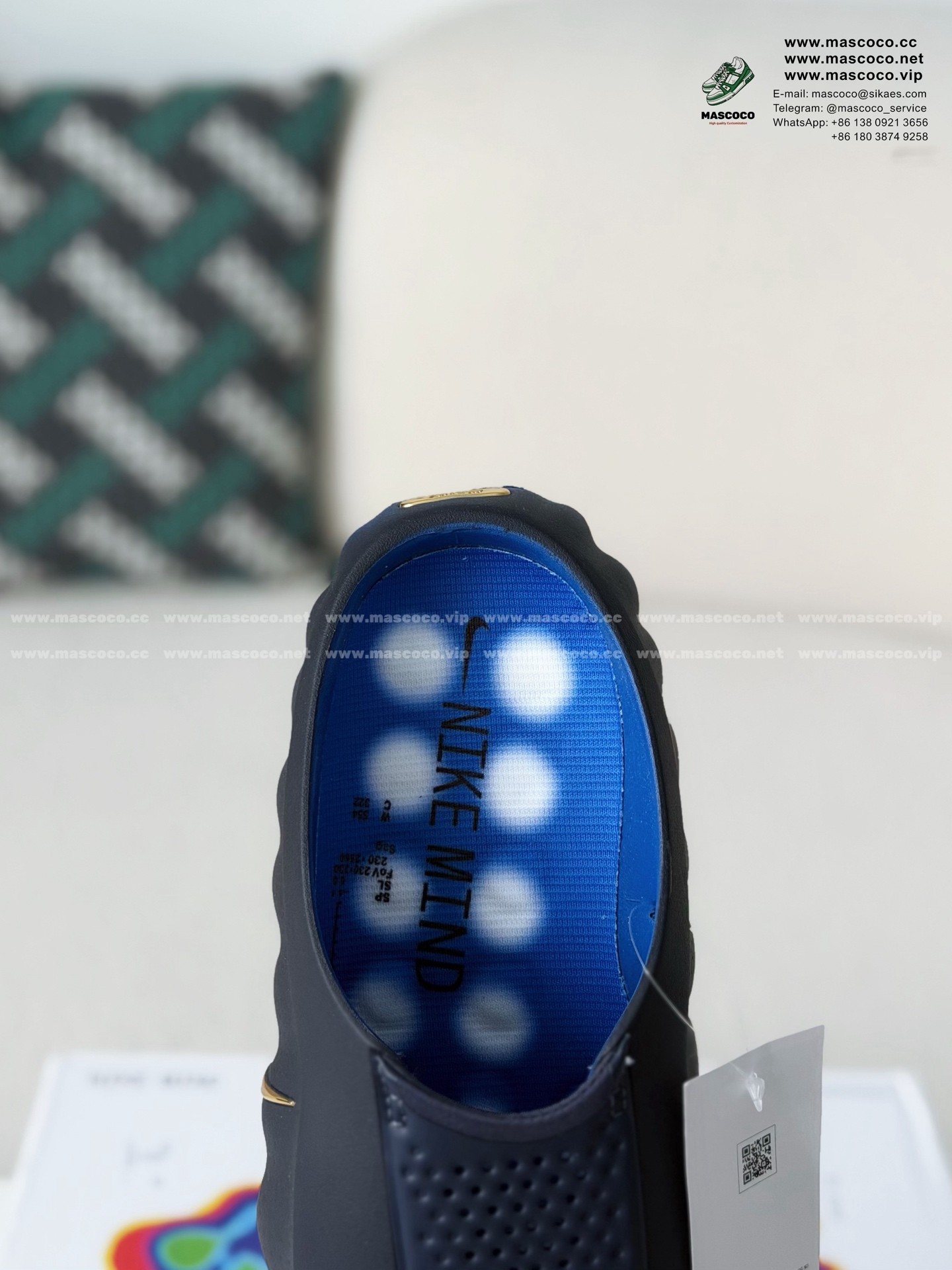 「#6530」Nike Mind 001 Recovery Slide Closed-Toe Slippers (We recommend choosing one size larger.) - Image 9