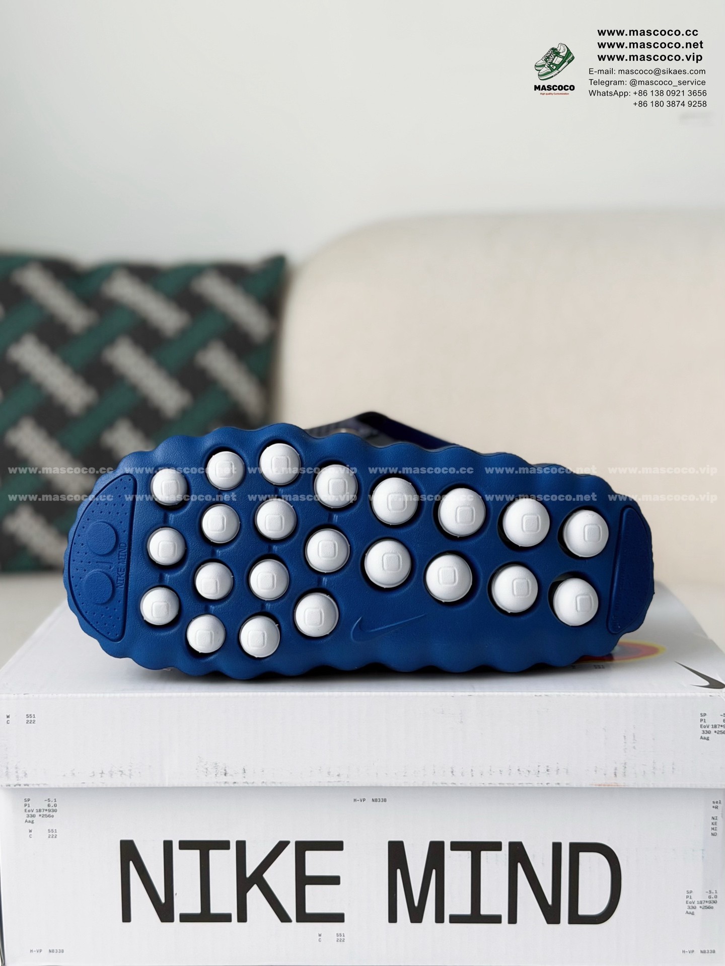 「#6530」Nike Mind 001 Recovery Slide Closed-Toe Slippers (We recommend choosing one size larger.) - Image 5