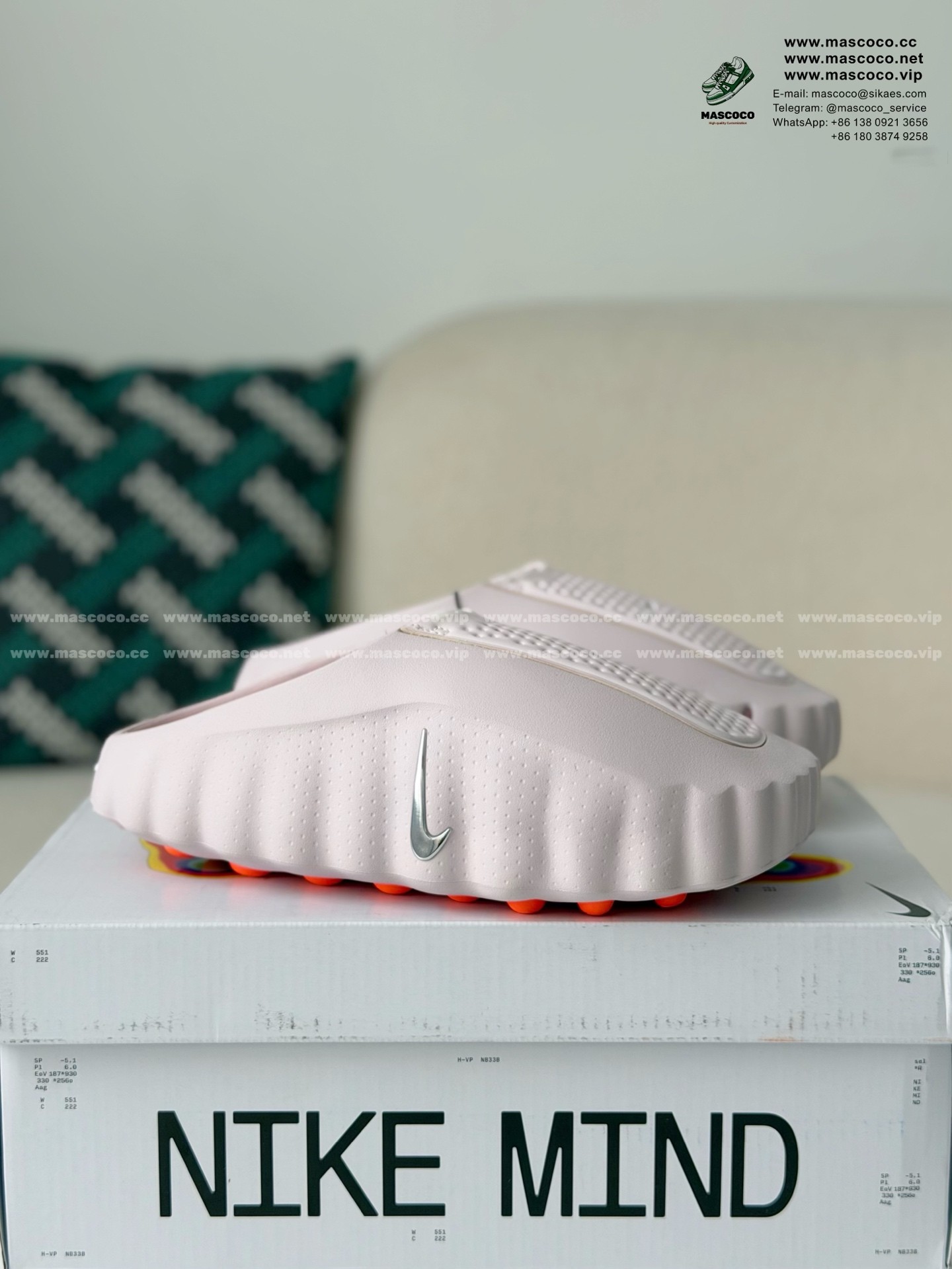 「#6532」Nike Mind 001 Recovery Slide Closed-Toe Slippers (We recommend choosing one size larger.) - Image 2