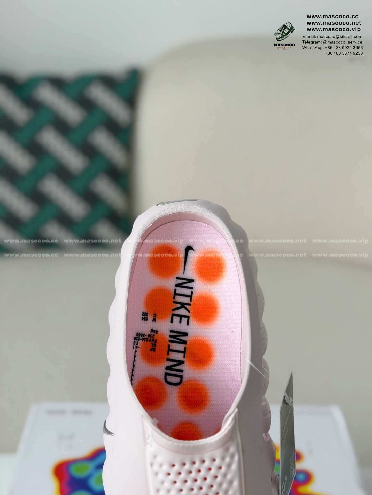 「#6532」Nike Mind 001 Recovery Slide Closed-Toe Slippers (We recommend choosing one size larger.) - Image 9