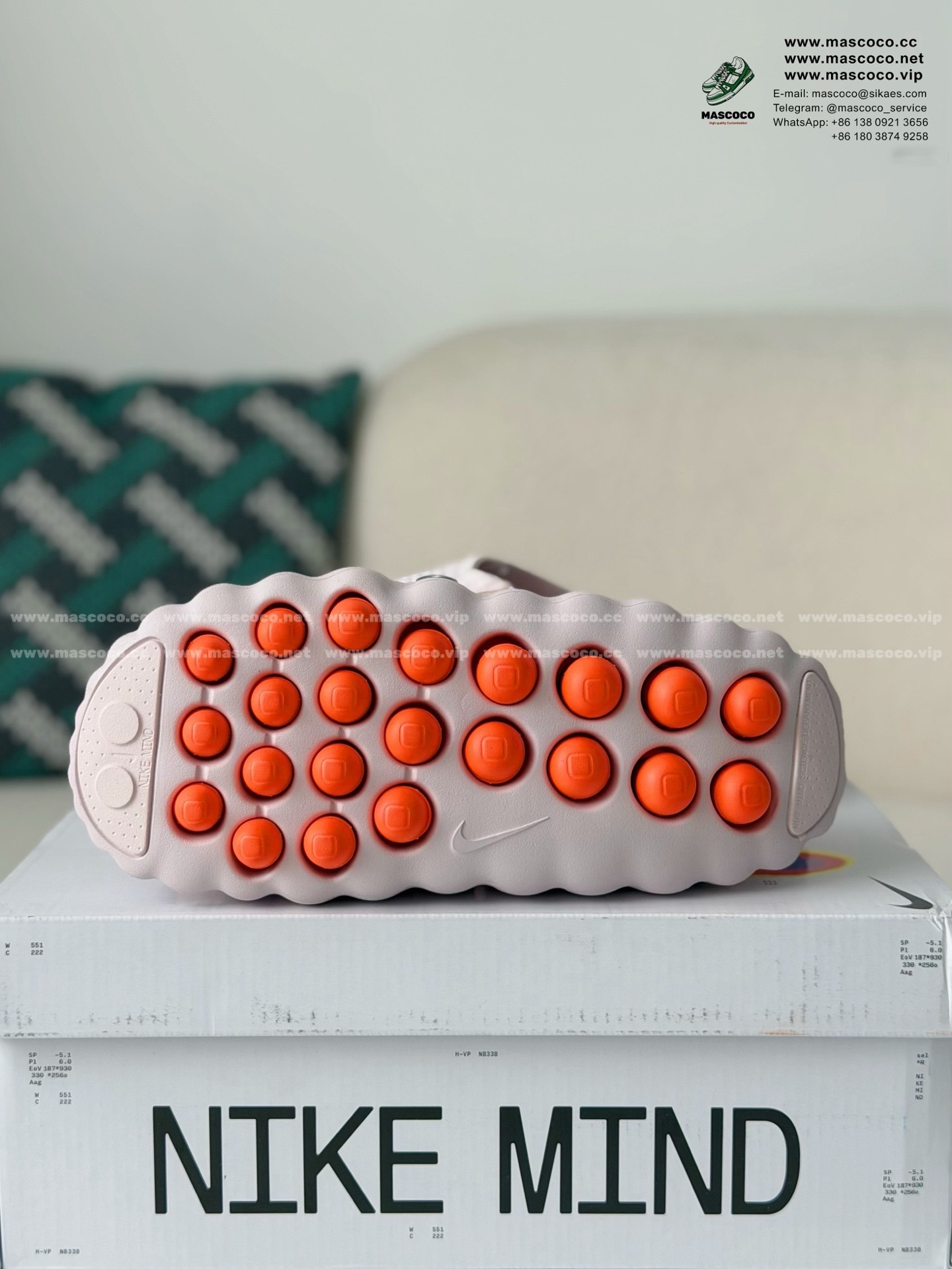「#6532」Nike Mind 001 Recovery Slide Closed-Toe Slippers (We recommend choosing one size larger.) - Image 5