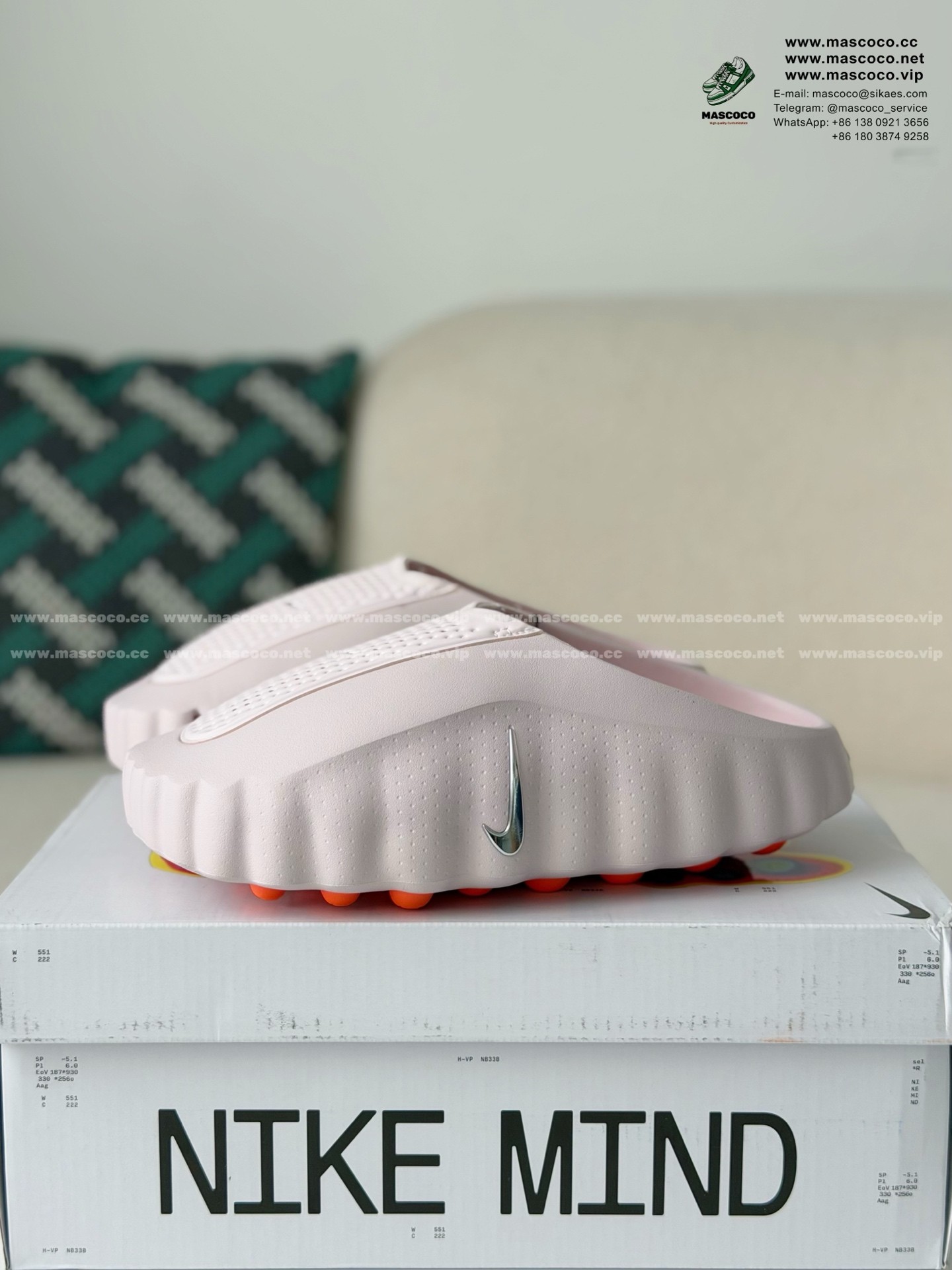 「#6532」Nike Mind 001 Recovery Slide Closed-Toe Slippers (We recommend choosing one size larger.)