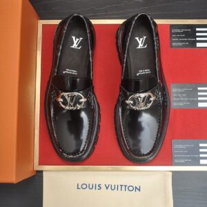 「#6571」Louis Vuitton rubber sole paired with Italian leather, business suit shoes, leather shoes