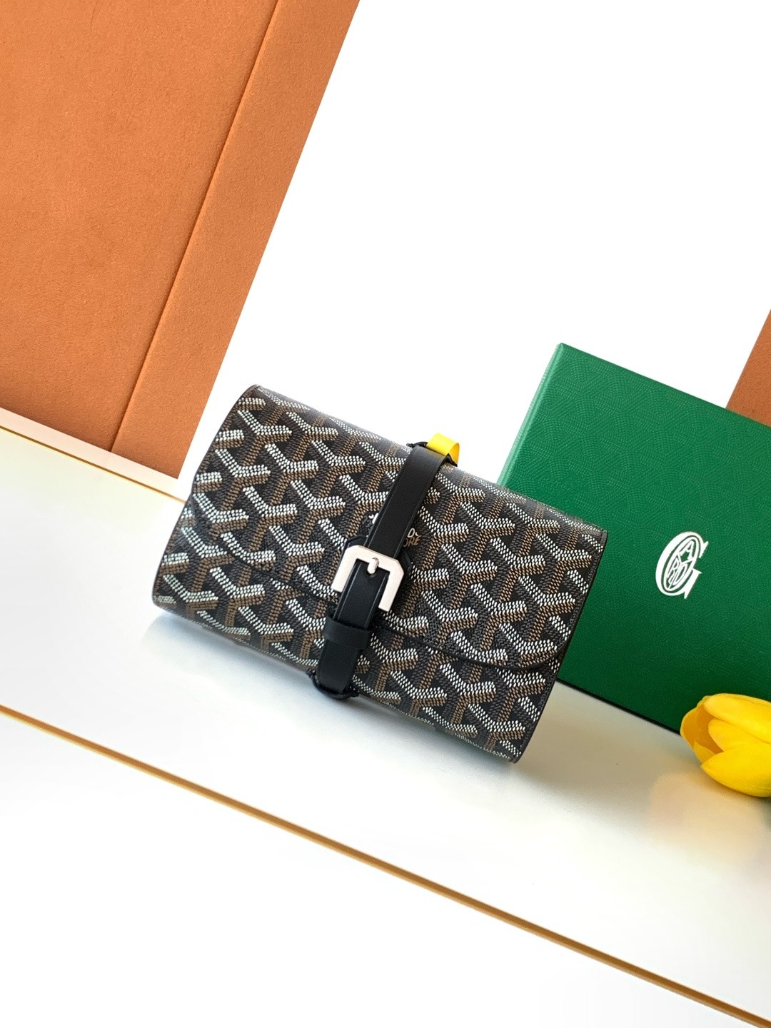 「#6572」Goyard Voyage DOUBLE Watch Box size:16X10.5X6.5(CM )