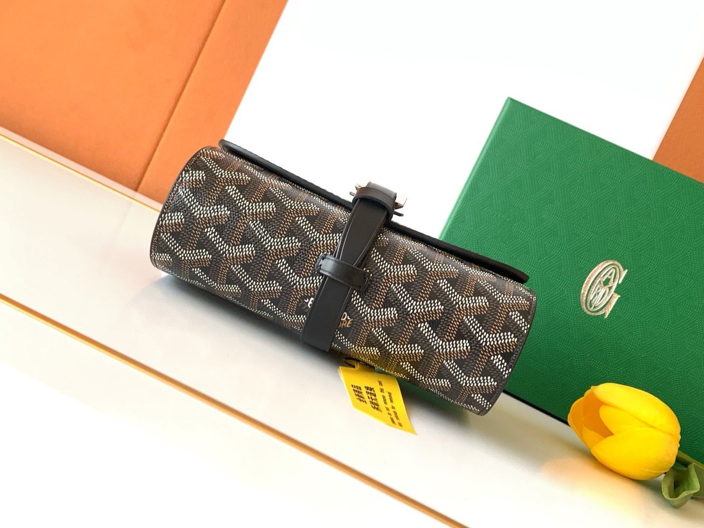 「#6572」Goyard Voyage DOUBLE Watch Box size:16X10.5X6.5(CM ) - Image 3