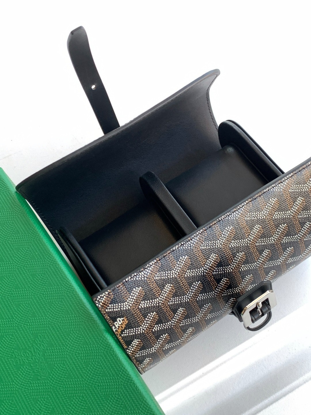 「#6572」Goyard Voyage DOUBLE Watch Box size:16X10.5X6.5(CM ) - Image 7