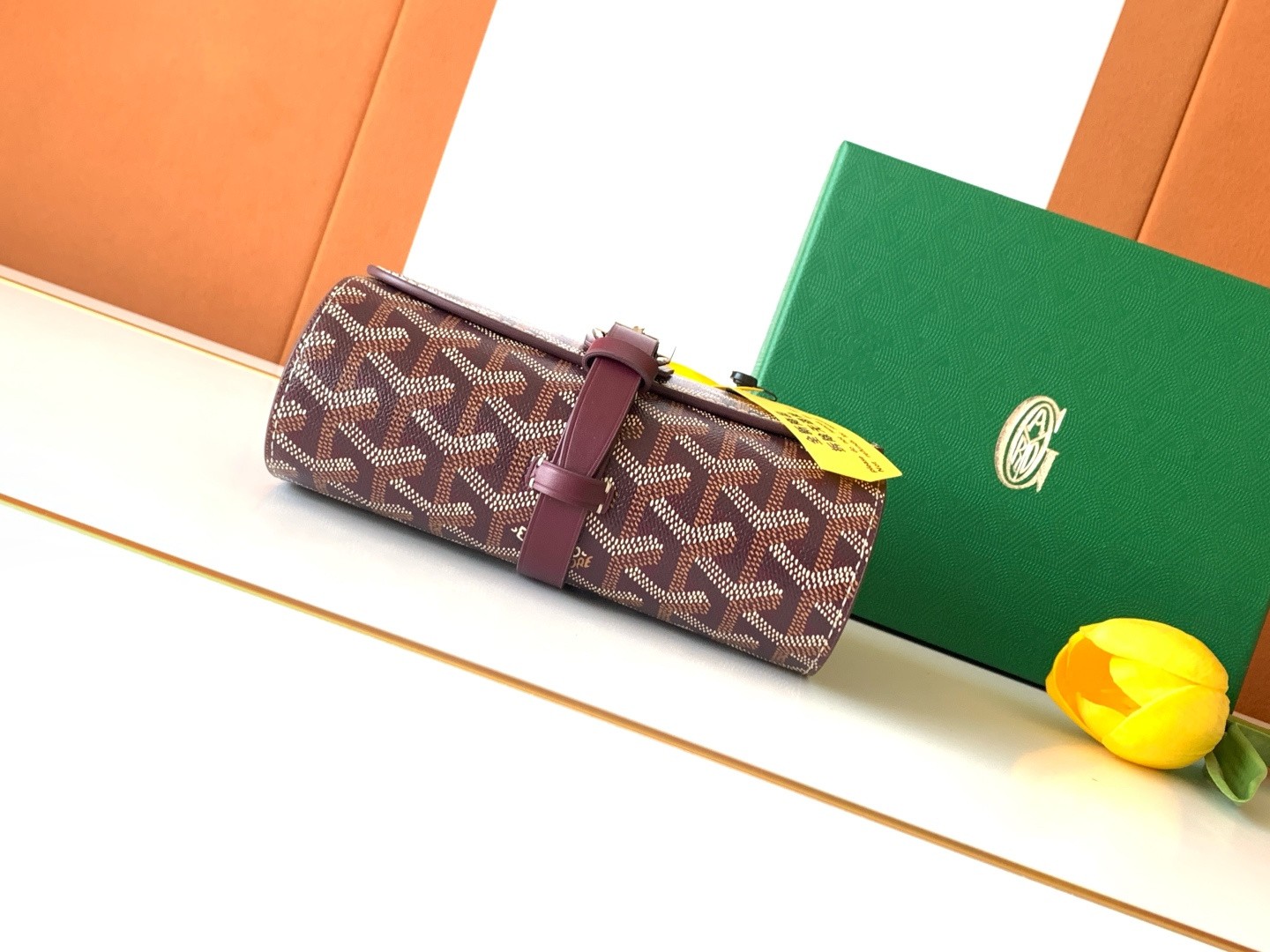 「#6573」Goyard Voyage DOUBLE Watch Box size:16X10.5X6.5(CM ) - Image 5