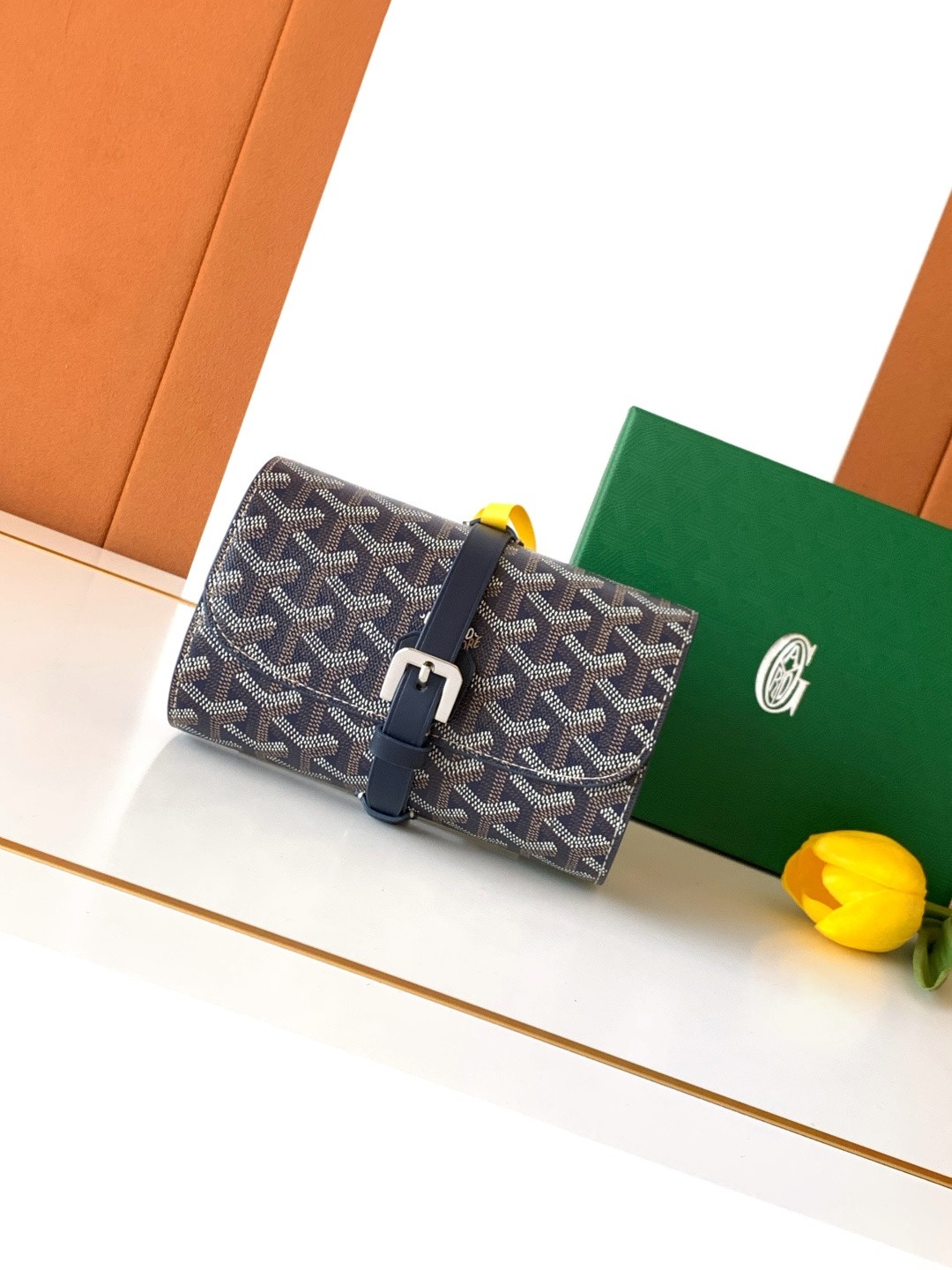 「#6574」Goyard Voyage DOUBLE Watch Box size:16X10.5X6.5(CM )