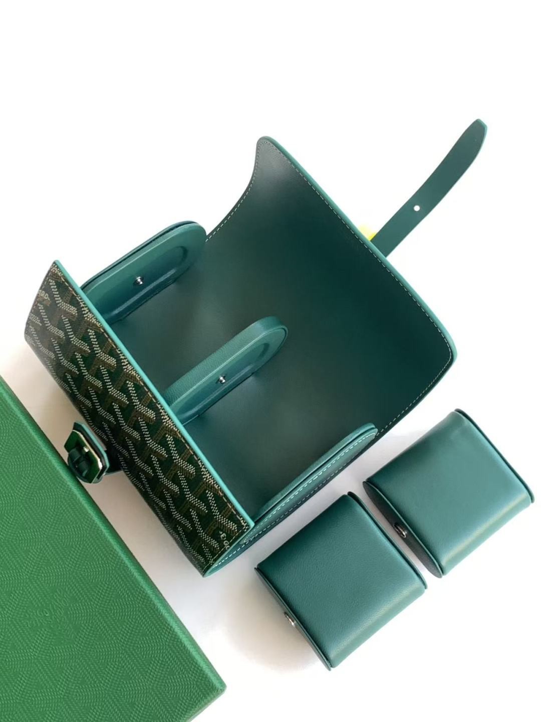 「#6575」Goyard Voyage DOUBLE Watch Box size:16X10.5X6.5(CM ) - Image 5