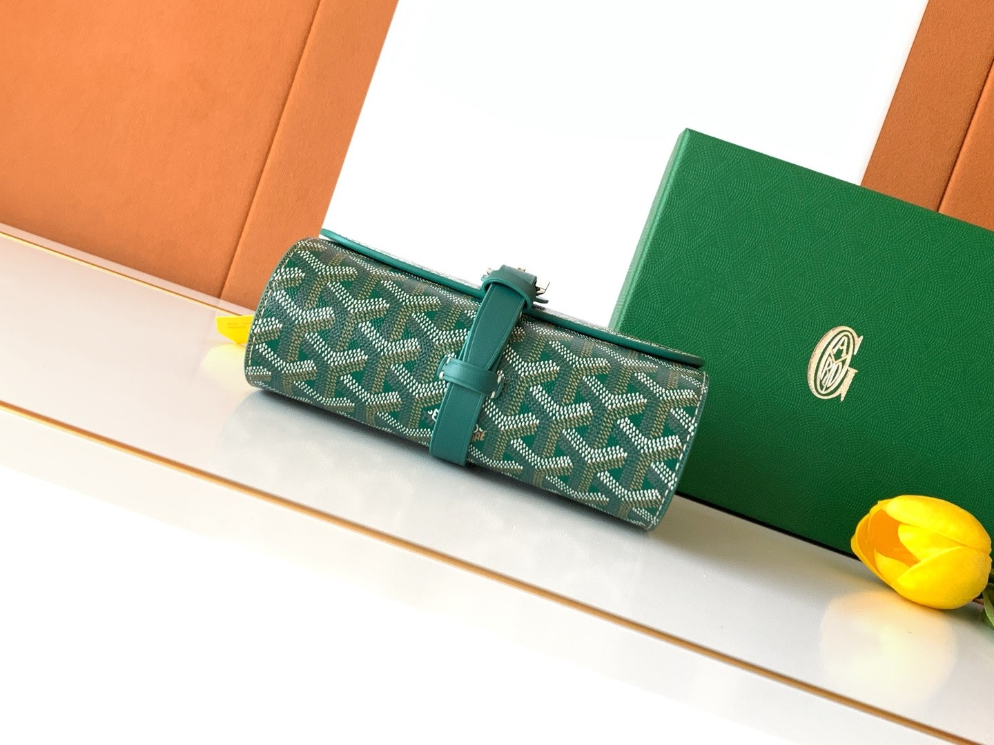 「#6575」Goyard Voyage DOUBLE Watch Box size:16X10.5X6.5(CM ) - Image 4