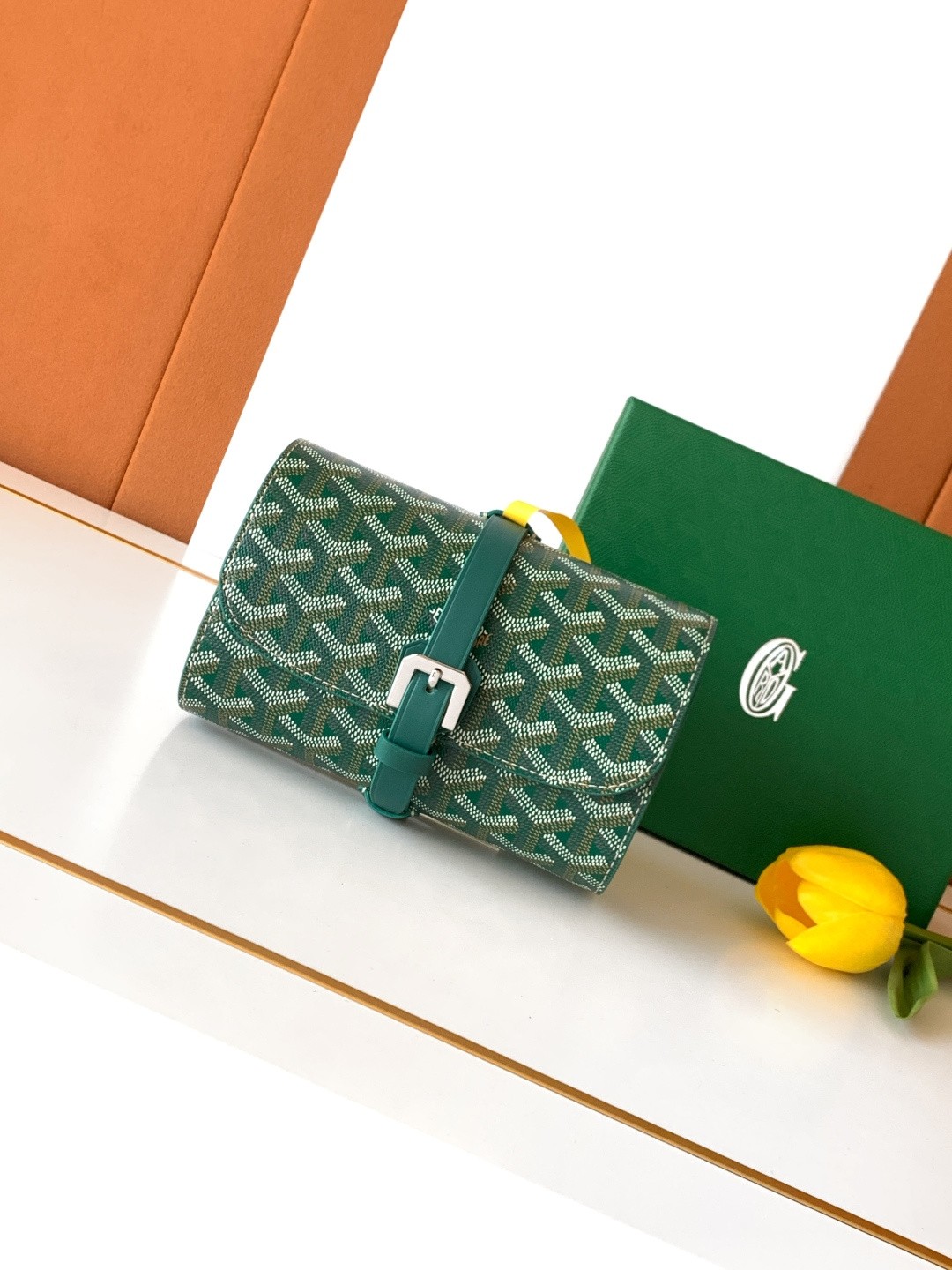 「#6575」Goyard Voyage DOUBLE Watch Box size:16X10.5X6.5(CM )