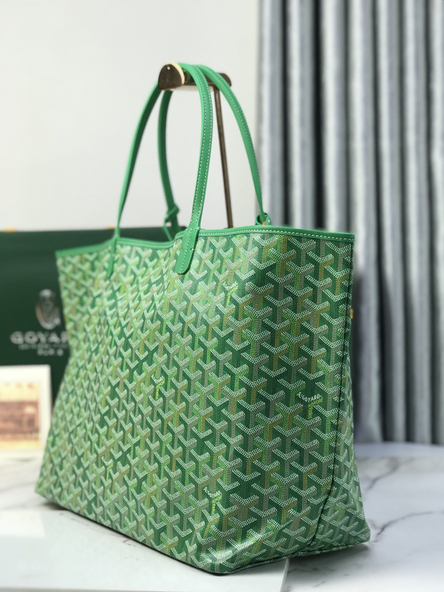 「#6576」Goyard SAINT LOUIS handbag, size:40x20x32cm - Image 3