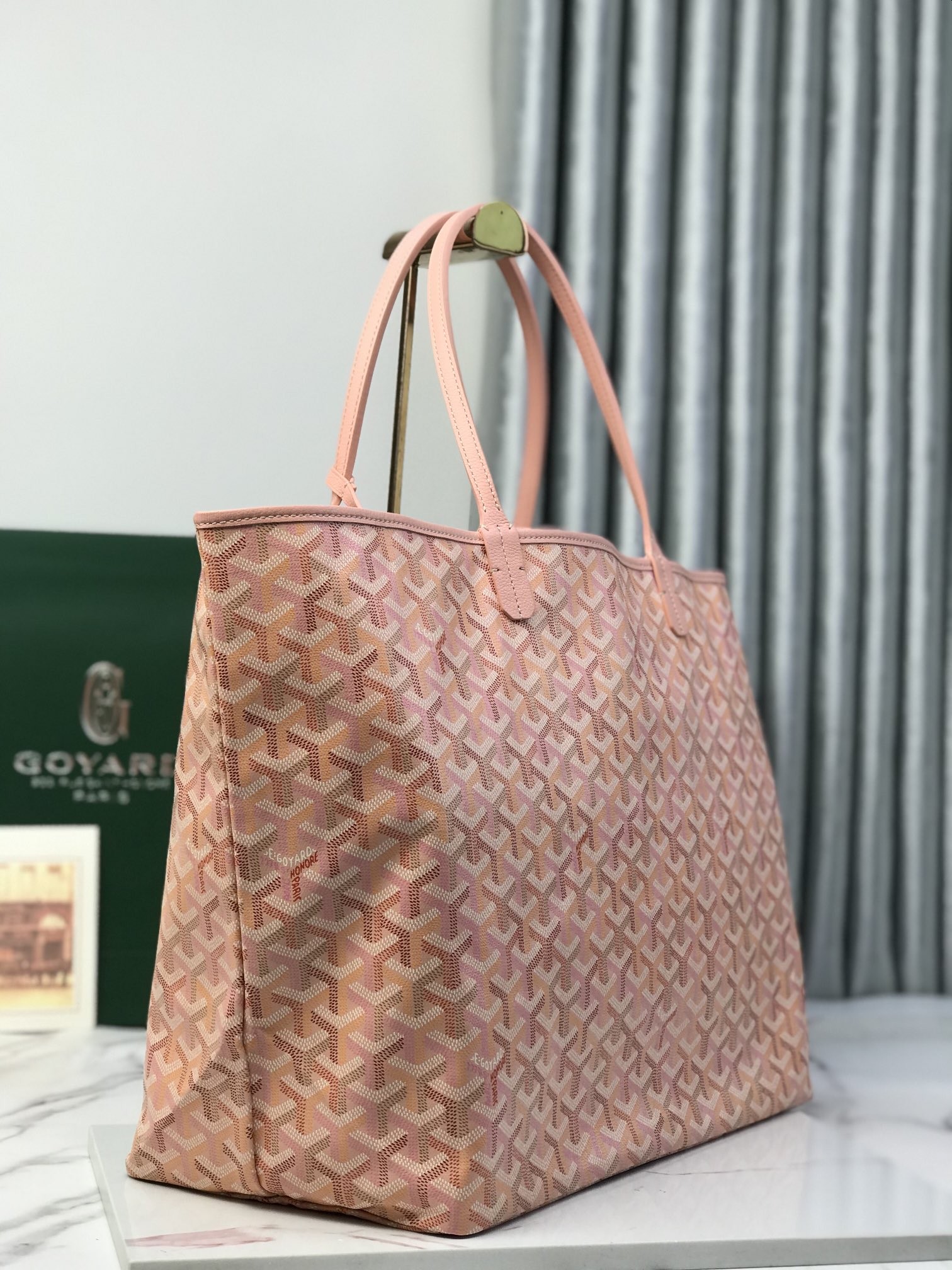 「#6577」Goyard SAINT LOUIS handbag size:40x20x32cm - Image 4