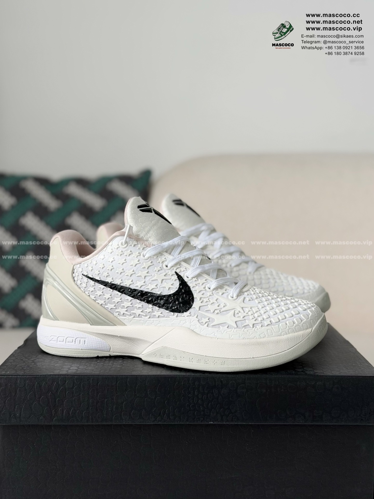 「#6659」Nike Zoom Kobe 6 Protro Basketball Shoes - Image 2