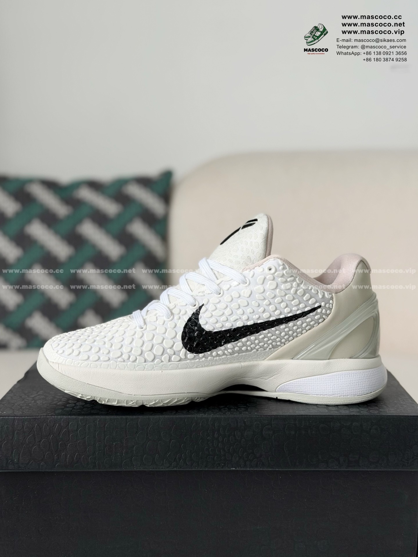 「#6659」Nike Zoom Kobe 6 Protro Basketball Shoes - Image 4