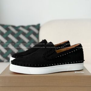 「#6672」Christian Louboutin Pik Boat Shoes