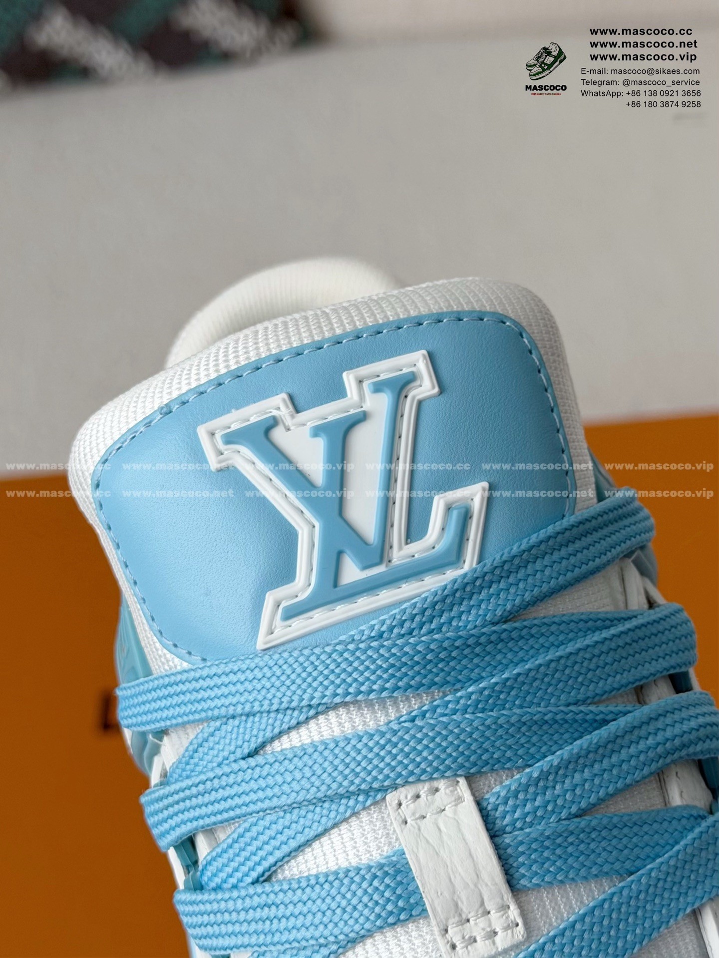 「#131」LOUIS VUITTON TRAINER SNEAKERS - Image 10
