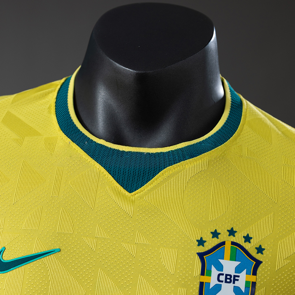 「#6726」Brazil 2026 Home Player Version Long-Sleeve Jersey - Image 3