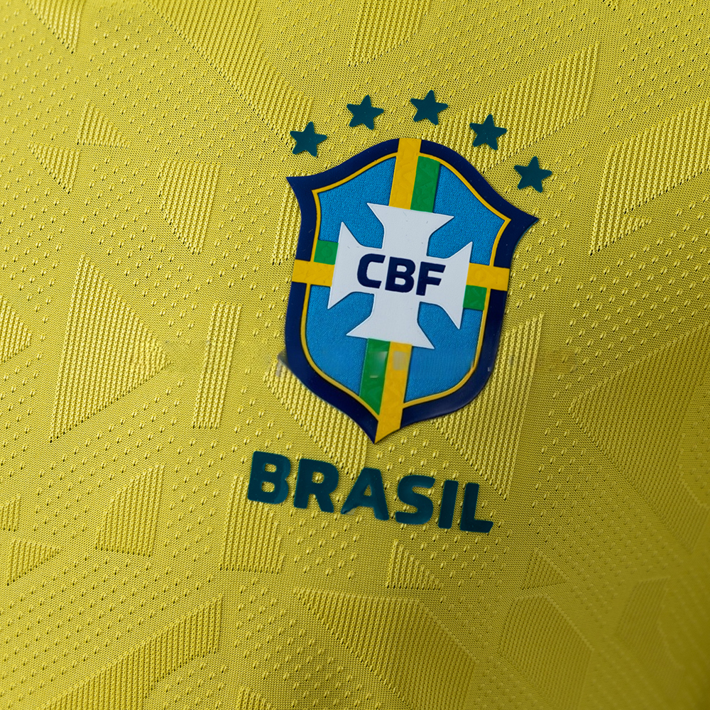 「#6726」Brazil 2026 Home Player Version Long-Sleeve Jersey - Image 5