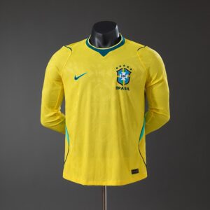 「#6726」Brazil 2026 Home Player Version Long-Sleeve Jersey