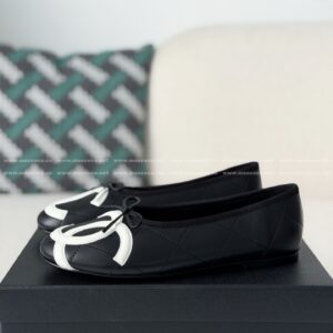 「#6817」Chanel Coco Beach 26M Ballet Flats
