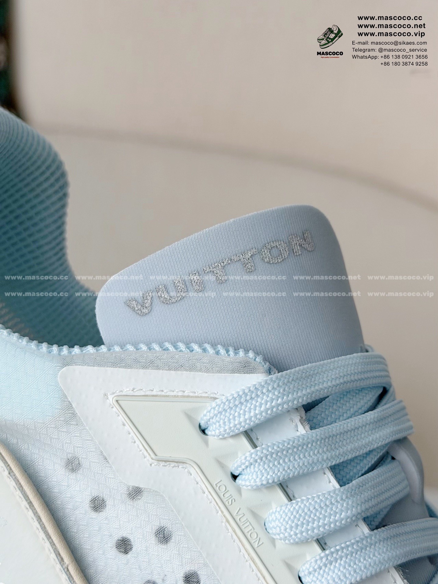 「#6913」LOUIS VUITTON TRAINER 37TH AMERICA'S CUP SNEAKERS - Image 10