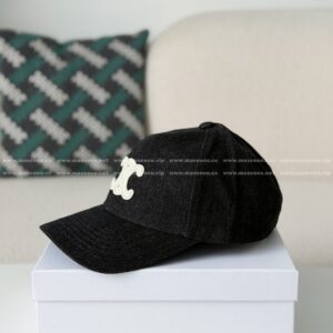 「#6922」CELINE LOGO EMBROIDERY BASEBALL CAP