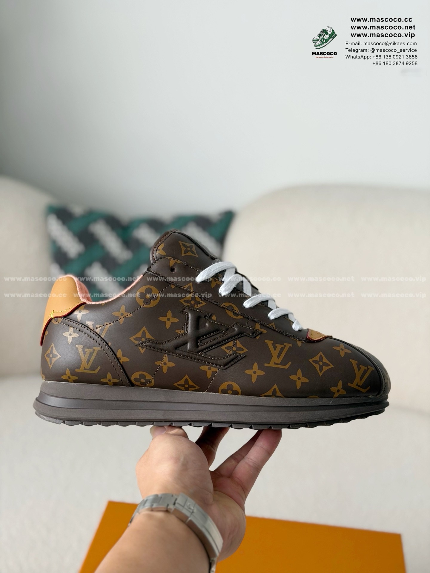 「#6956」LOUIS VUITTON x NIGO BUTTERSOFT FW25 SNEAKERS - Image 6