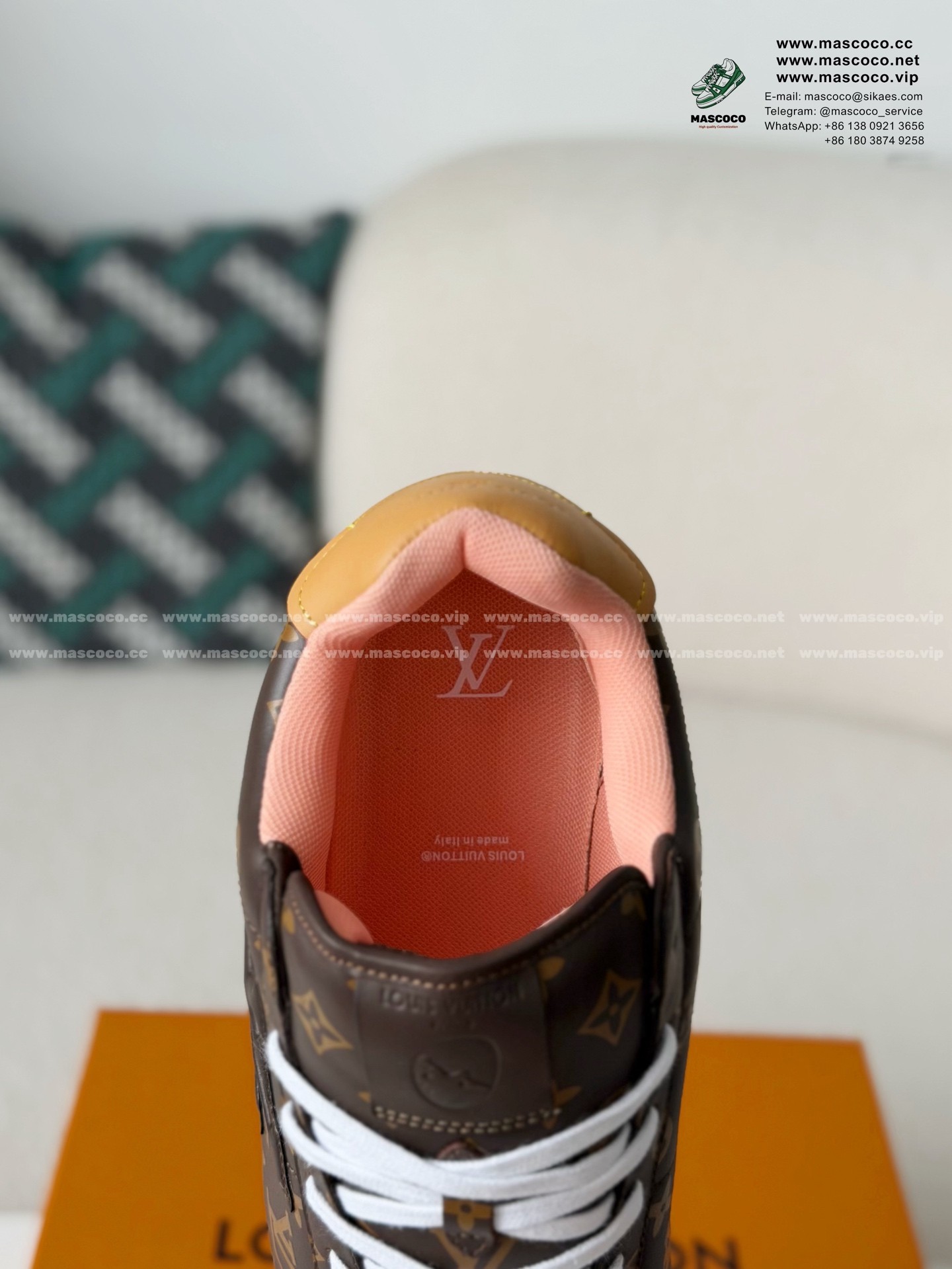 「#6956」LOUIS VUITTON x NIGO BUTTERSOFT FW25 SNEAKERS - Image 9