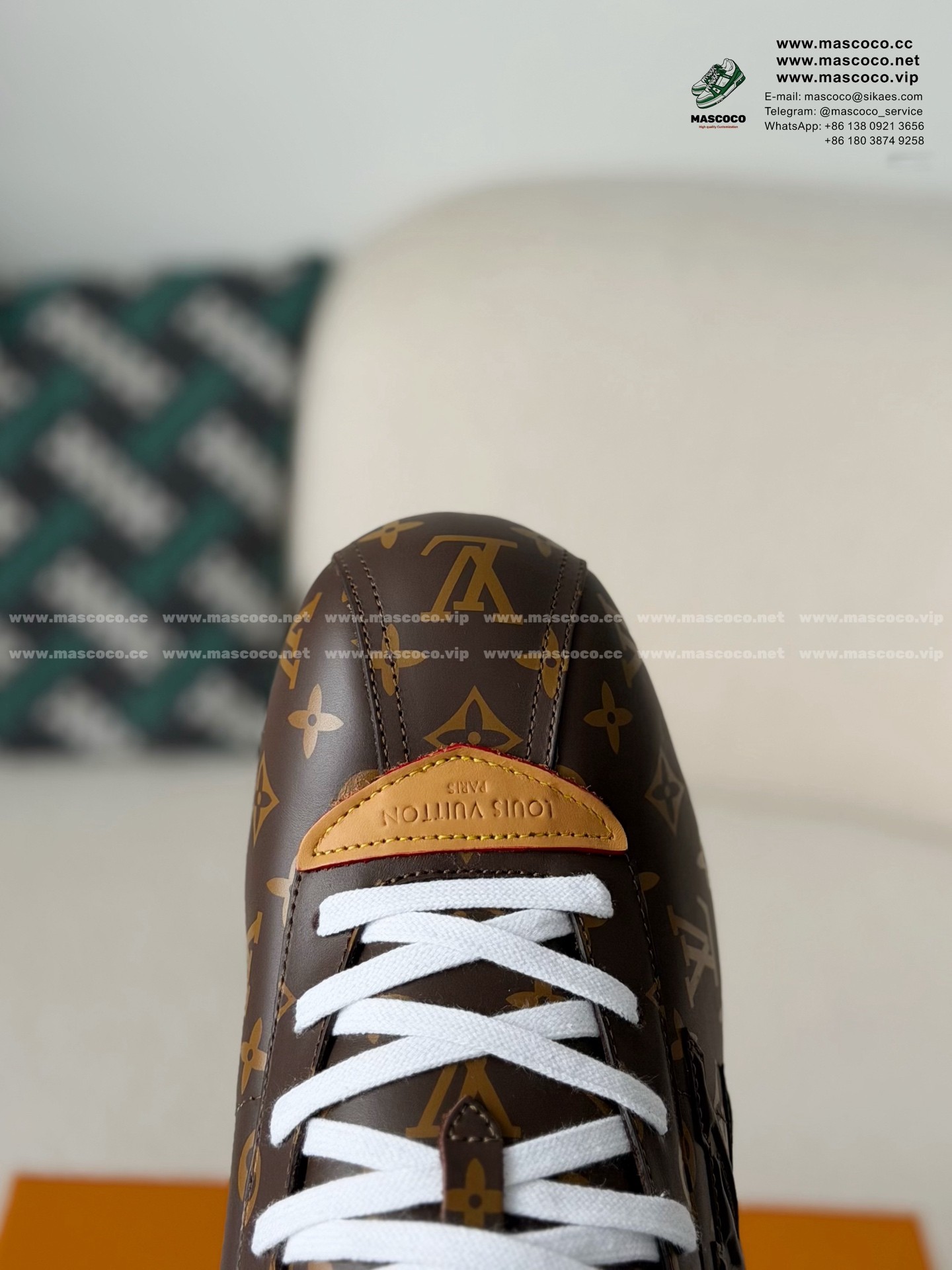 「#6956」LOUIS VUITTON x NIGO BUTTERSOFT FW25 SNEAKERS - Image 8