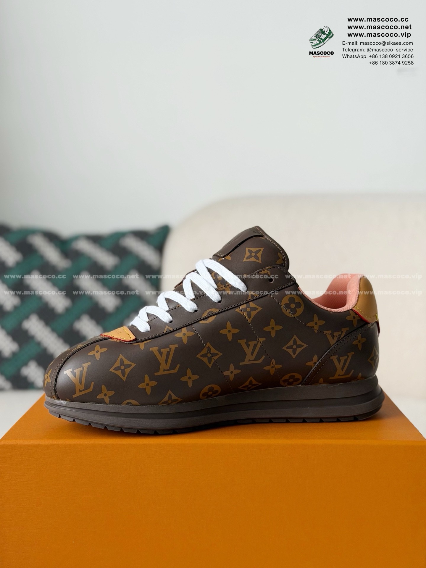 「#6956」LOUIS VUITTON x NIGO BUTTERSOFT FW25 SNEAKERS - Image 4