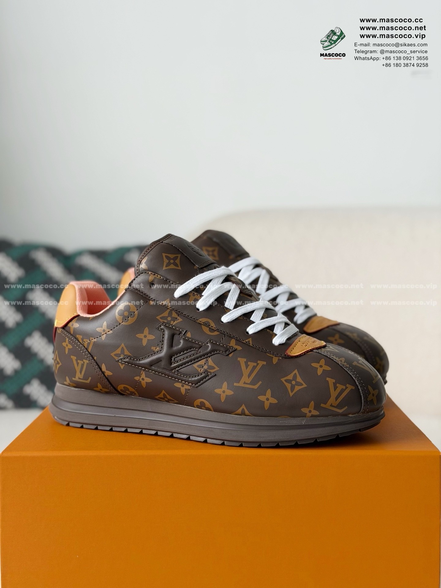 「#6956」LOUIS VUITTON x NIGO BUTTERSOFT FW25 SNEAKERS - Image 2