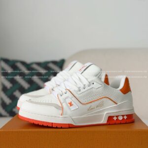 「#6972」LOUIS VUITTON TRAINER FULL-GRAIN LEATHER SNEAKERS