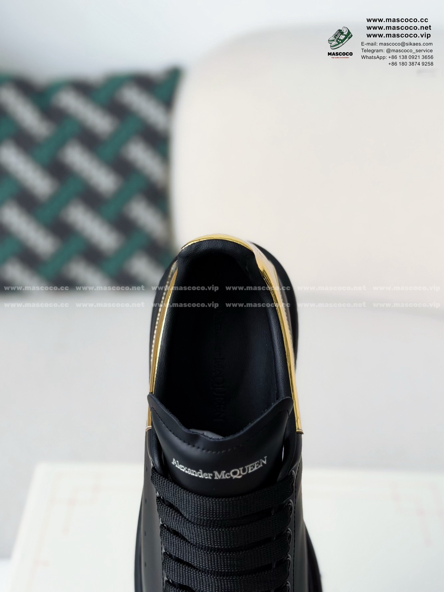 「#6982」Alexander McQueen Oversized Sneakers - Image 9