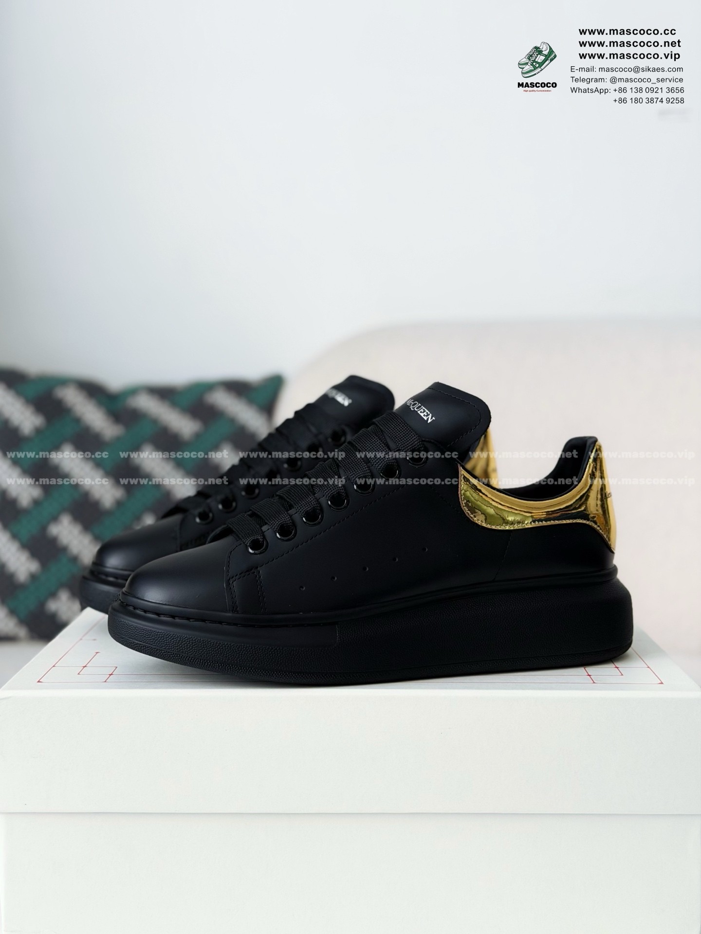 「#6982」Alexander McQueen Oversized Sneakers