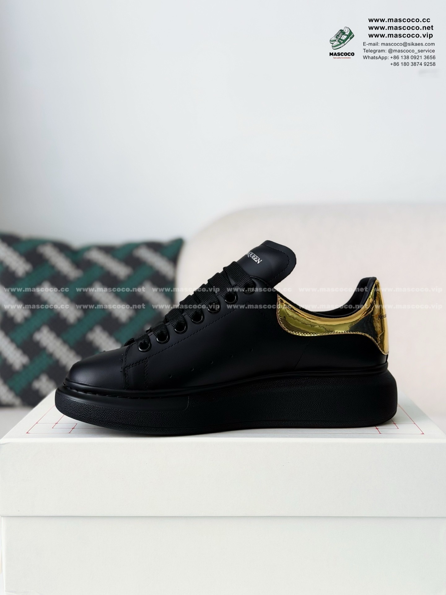 「#6982」Alexander McQueen Oversized Sneakers - Image 4