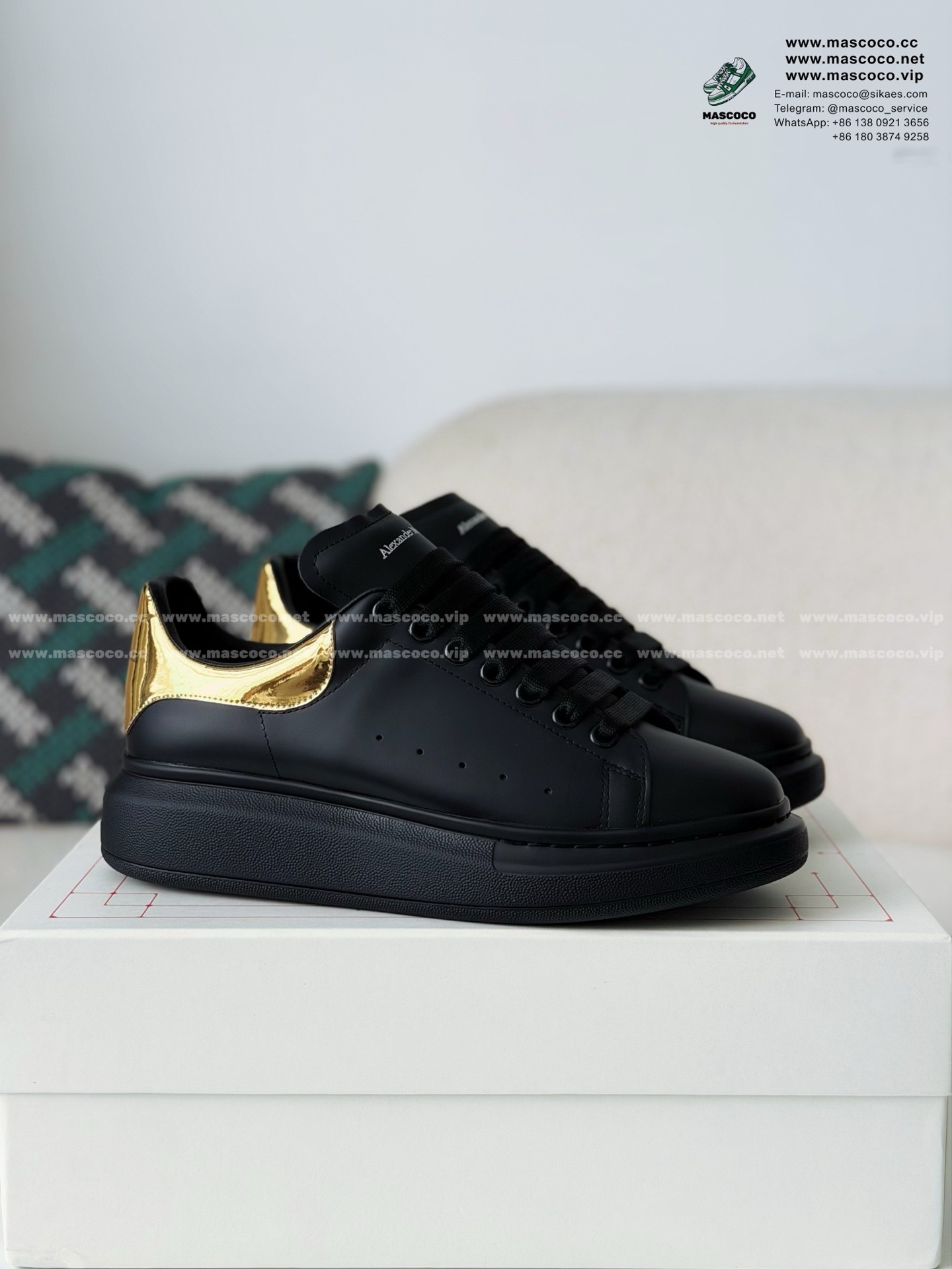 「#6982」Alexander McQueen Oversized Sneakers - Image 2