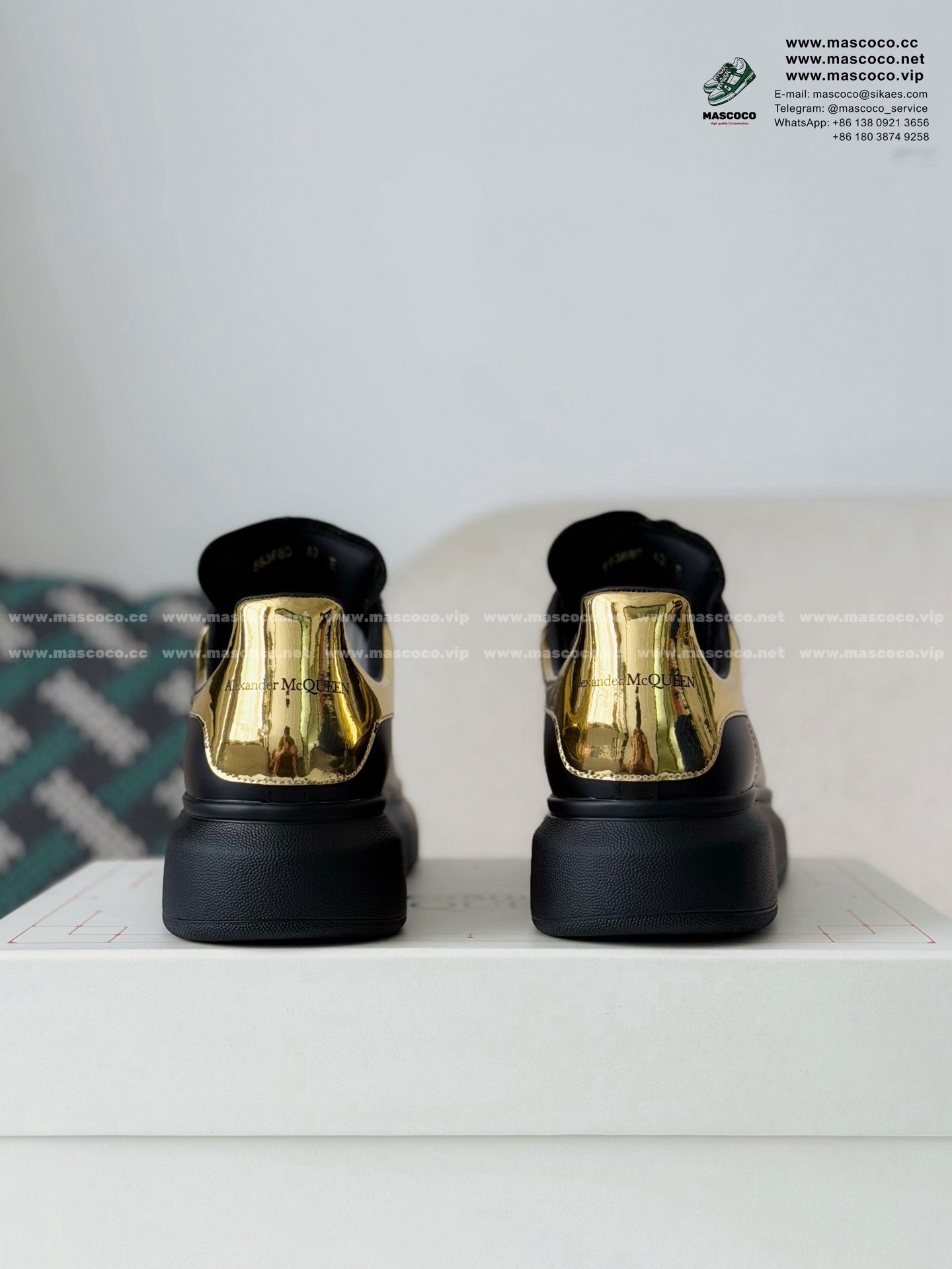 「#6982」Alexander McQueen Oversized Sneakers - Image 3